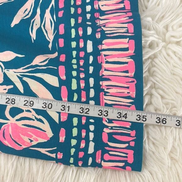 LILLY PULITZER Floral Print Dress in Blue and Pink S - Picture 5 of 8